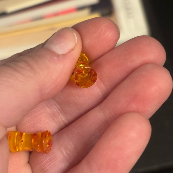 new steel acrylic flare plugs - 2g - Picture 4 of 4